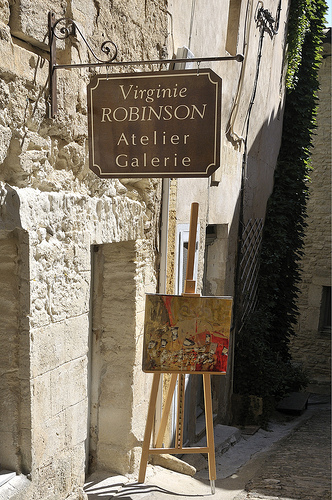 Atelier Galerie d'artiste - Gordes par Massimo Battesini