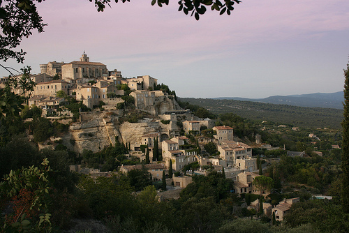 Gordes au couché du soleil par Pab2944