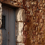 Porte à Roussillon par Michel Seguret - Roussillon 84220 Vaucluse Provence France