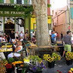 Café de France  by Olivier Colas - L'Isle sur la Sorgue 84800 Vaucluse Provence France