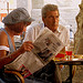 au Café de France, l'Isle-sur-la-Sorgue par Olivier Colas - L'Isle sur la Sorgue 84800 Vaucluse Provence France