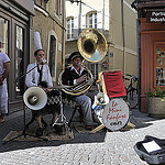 la mini fanfare de l'Isle-sur-la-Sorgue par Massimo Battesini - L'Isle sur la Sorgue 84800 Vaucluse Provence France