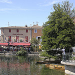 Les berges de L'Isle-sur-la-Sorgue par Massimo Battesini - L'Isle sur la Sorgue 84800 Vaucluse Provence France