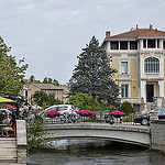 Canal de L'isle sur la sorgue par Jean NICOLET - L'Isle sur la Sorgue 84800 Vaucluse Provence France