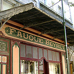 Devanture Belle-Epoque "Fauque Beyret" par Klovovi - L'Isle sur la Sorgue 84800 Vaucluse Provence France