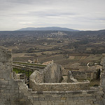 Vue sur Bonnieux depuis Lacoste - Provence par cpqs - Lacoste 84480 Vaucluse Provence France