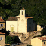 Bell tower in lafare centre by fred chiang - Lafare 84190 Vaucluse Provence France