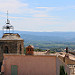 Vue sur la plaine de Carpentras depuis le village du Barroux par gab113 - Le Barroux 84330 Vaucluse Provence France