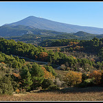 Le Mont Ventoux vu du Barroux by Photo-Provence-Passion - Le Barroux 84330 Vaucluse Provence France