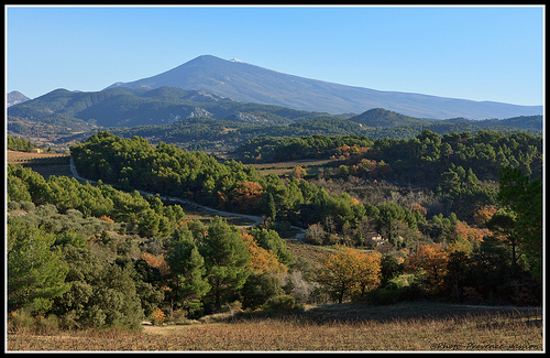 Le Mont Ventoux vu du Barroux by Photo-Provence-Passion