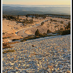 Le soleil se Couche sur les Flancs du Ventoux by Photo-Provence-Passion -   Vaucluse Provence France