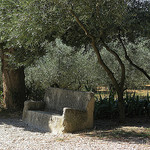 Banc de pierre par mistinguette18 - Lourmarin 84160 Vaucluse Provence France