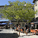 Provence - Terrasses de café à Lourmarin par Massimo Battesini - Lourmarin 84160 Vaucluse Provence France