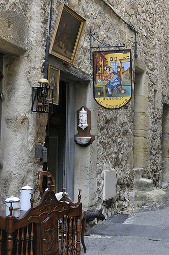 Provence - Antiquités à Lourmarin by Massimo Battesini