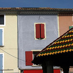 Geometric shapes of Malaucène by Sokleine - Malaucène 84340 Vaucluse Provence France