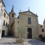 Place de l'église à Malemort-du-Comtat par gab113 - Malemort du Comtat 84570 Vaucluse Provence France