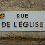 Rue de l'église  par gab113 - Malemort du Comtat 84570 Vaucluse Provence France