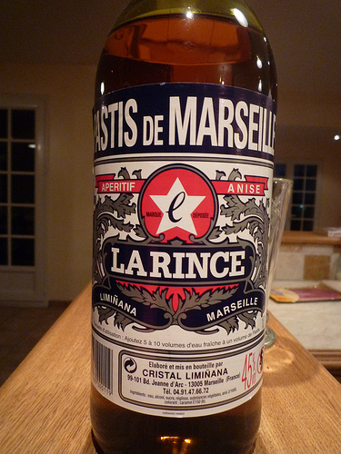 Pastis de Marseille "LA RINCE" par gab113