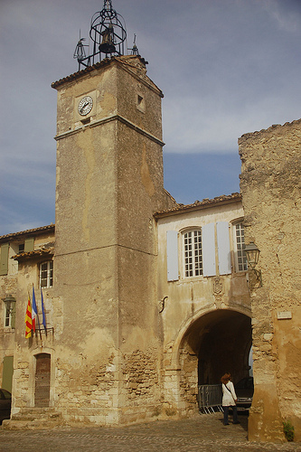 Ménerbes campanile by /Bas
