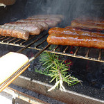 Saucisses, thym et Barbecue par gab113 - Mormoiron 84570 Vaucluse Provence France