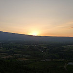 Levé du soleil sur le Mont-Ventoux par gab113 - Mormoiron 84570 Vaucluse Provence France