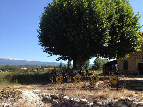 Ferme au pied du Ventoux et de Blauvac par gab113