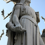 Statue de Raimbaud II d'Orange par Cilions - Orange 84100 Vaucluse Provence France