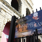 Théâtre Antique d'Orange : les fantômes du Théâtre par Cilions - Orange 84100 Vaucluse Provence France