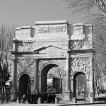 L'Arc de triomphe d'Orange par Cilions - Orange 84100 Vaucluse Provence France