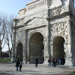 L'Arc de triomphe d'Orange par Cilions - Orange 84100 Vaucluse Provence France