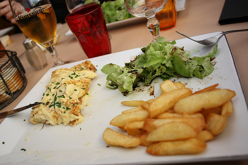 Omelette... et frites par Cilions