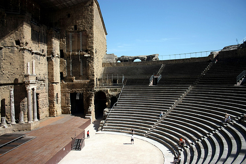 Roman theatre of Orange par Sokleine