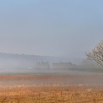 Brume à Robion par Charlottess - Robion 84440 Vaucluse Provence France