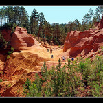 Le sentier des ocres par Alain Cachat - Roussillon 84220 Vaucluse Provence France