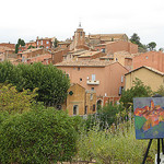 Peinture à Rousillon par mistinguette18 - Roussillon 84220 Vaucluse Provence France