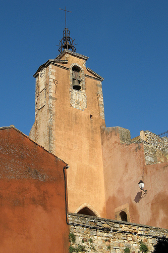 Clocher de Roussillon par mistinguette18