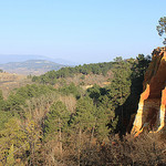 Falaises d'ocre de Roussillon by gab113 - Roussillon 84220 Vaucluse Provence France