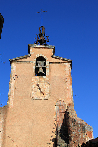 Campanile de l'église de Roussillon par gab113
