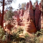 Sentier des ocres en provence roussillon par jackie bernelas - Roussillon 84220 Vaucluse Provence France