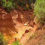 Ballade le long du sentier des ocres by Boris Kahl - Roussillon 84220 Vaucluse Provence France