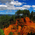 Panorama : contraste de couleurs - Roussillon by Boris Kahl - Roussillon 84220 Vaucluse Provence France