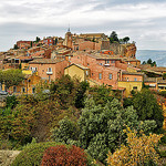 Roussillon colors in Autumn par philhaber - Roussillon 84220 Vaucluse Provence France