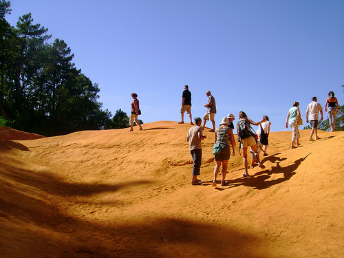 Ocres de Roussillon : bienvenue sur Mars by Klovovi