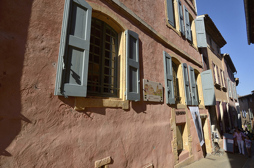 Facades de Roussillon by Massimo Battesini