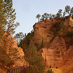 Chemin des ocres à Roussillon par Pab2944 - Roussillon 84220 Vaucluse Provence France