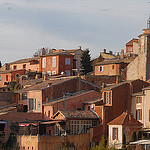 Maisons à Roussillon par Michel Seguret - Roussillon 84220 Vaucluse Provence France