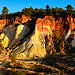 Le Colorado Provencal au couché de soleil par Stéphan Wierzejewski - Rustrel 84400 Vaucluse Provence France