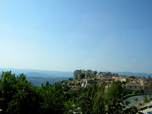 Vue sur Saignon par minou*