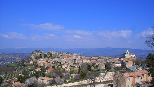 Le panorama de Saignon, Vaucluse par jean.avenas