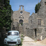 Saignon with old car par barbgl2545 - Saignon 84400 Vaucluse Provence France